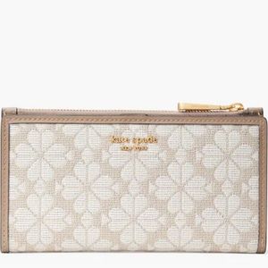 Kate Spade Jacquard wallet